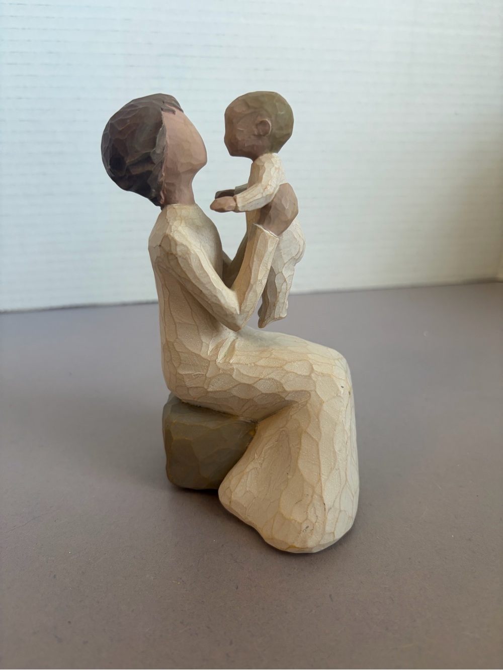 Willow Tree Neutral-Toned Mother & Child Hand-Painted Figurine